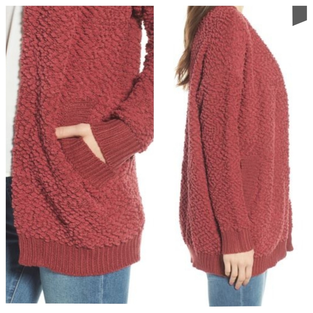 Dreamers By Debut Nubby Cardigan Soft Sweater - Picture 2 of 6